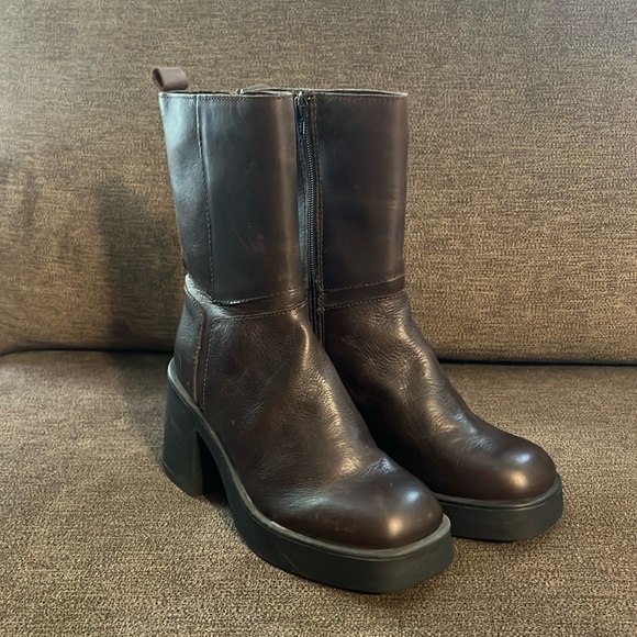 NEW Vince Camuto Leather Bodhieee Bootie Size 5.5 - Picture 15 of 16